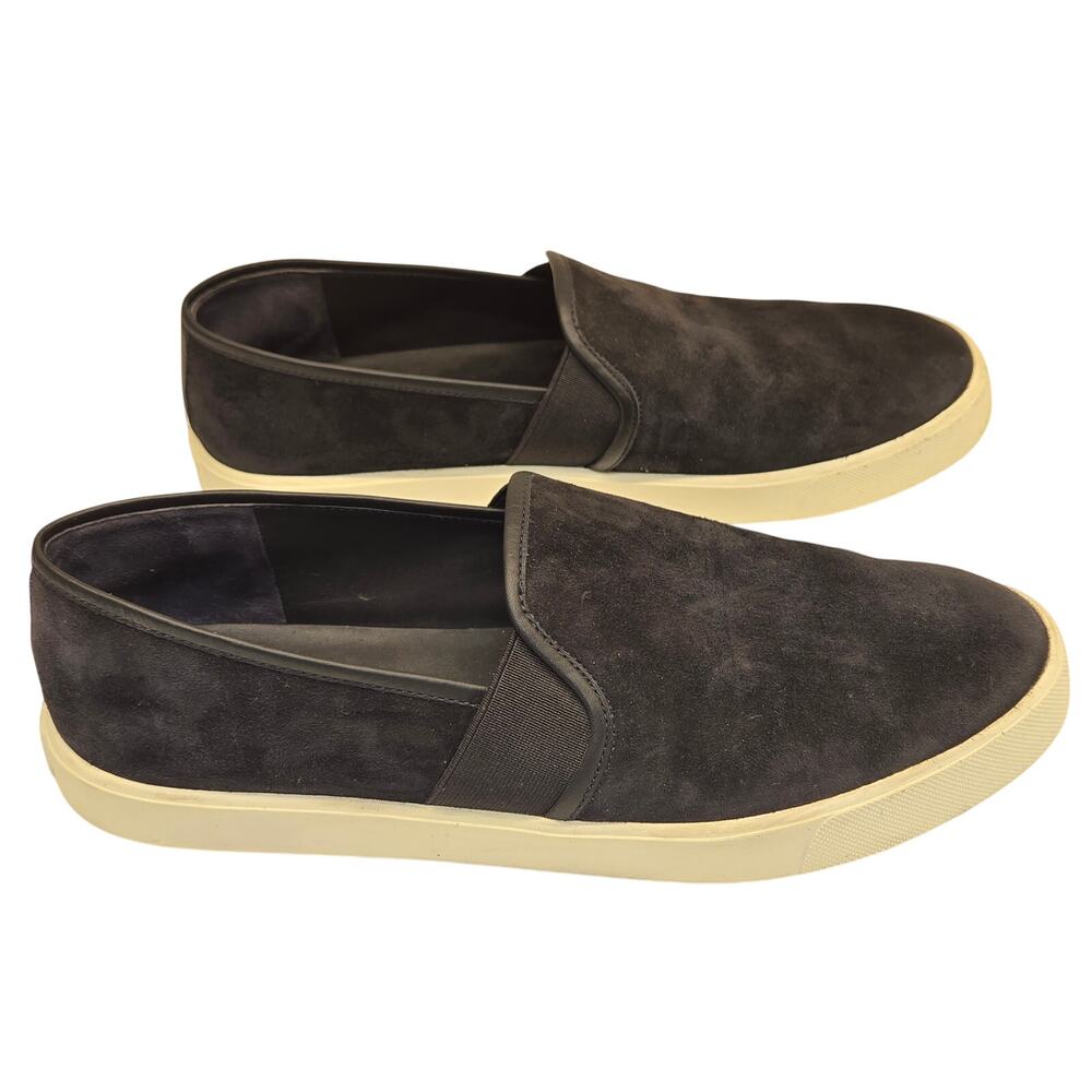 Vince Blair Navy Blue Suede Sneakers Loafers Women's 8 EU 38 Comfort Slip On